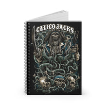Cargar imagen en el visor de la galería, 2 Commander Note Book - Spiral Notebook - Ruled Line by Calico Jacks