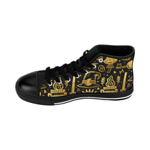 Load image into Gallery viewer, 7 Men's High-top Sneakers Black Magic by Calico Jacks