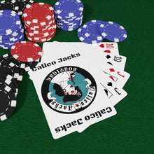 Load image into Gallery viewer, Calico Jacks Poker Cards Blue Logo