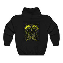 Load image into Gallery viewer, Unisex Hooded Top Yellow Skull