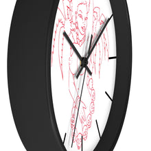 Cargar imagen en el visor de la galería, 14 Wall clock Hula Red design by Calico Jacks