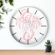 Cargar imagen en el visor de la galería, 4 Wall clock Hula Red design by Calico Jacks