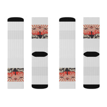 Load image into Gallery viewer, 9 White on Socks by Calico Jacks