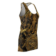 Cargar imagen en el visor de la galería, Women's Racerback Dress Daggers design by Calico Jacks