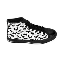 Load image into Gallery viewer, 6 Men's High-top Sneakers White Bats by Calico Jacks