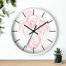 Cargar imagen en el visor de la galería, 7 Wall clock Hula Red design by Calico Jacks