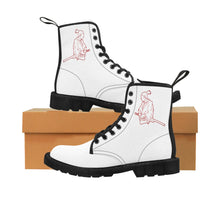 Charger l'image dans la galerie, 1 Women's Canvas Boots Red Samurai by Calico Jacks