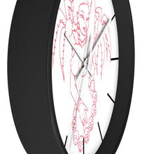 Cargar imagen en el visor de la galería, 11 Wall clock Hula Red design by Calico Jacks