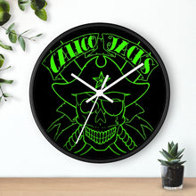 Cargar imagen en el visor de la galería, 12 Wall clock Skull Green design by Calico Jacks