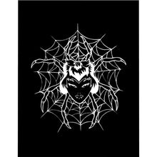 Cargar imagen en el visor de la galería, 3 Microfiber Duvet Cover Spider Black Design by Calico Jacks