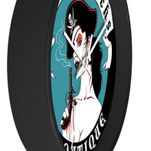 Cargar imagen en el visor de la galería, 4 Wall clock Pirate Blue design by Calico Jacks