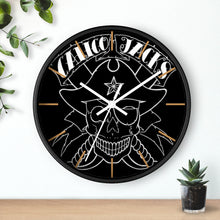 Cargar imagen en el visor de la galería, 17 Wall clock Skull White design by Calico Jacks