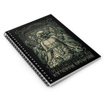 Cargar imagen en el visor de la galería, 3 Martyr Note Book Spiral Notebook Ruled Line by Calico Jacks