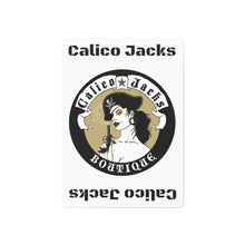 Load image into Gallery viewer, Calico Jacks Poker Cards Tan Logo