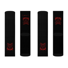 Charger l'image dans la galerie, 9 Red Skulls on Socks by Calico Jacks