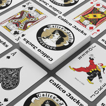 Load image into Gallery viewer, Calico Jacks Poker Cards Tan Logo
