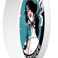 Cargar imagen en el visor de la galería, 2 Wall clock Pirate Blue design by Calico Jacks