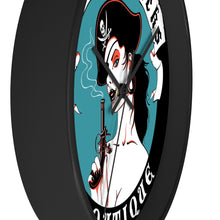 Cargar imagen en el visor de la galería, 8 Wall clock Pirate Blue design by Calico Jacks