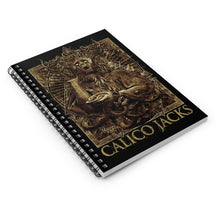 Load image into Gallery viewer, 3 Medusa Note Book Spiral Notebook Ruled Line by Calico Jacks
