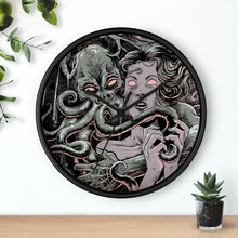 Load image into Gallery viewer, 7 Wall clock Cthulhu design by Calico Jacks