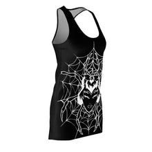 Lade das Bild in den Galerie-Viewer, Women's Racerback Dress Spider Black design by Calico Jacks