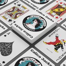 Load image into Gallery viewer, Calico Jacks Poker Cards Blue Logo