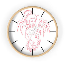 Cargar imagen en el visor de la galería, 3 Wall clock Hula Red design by Calico Jacks