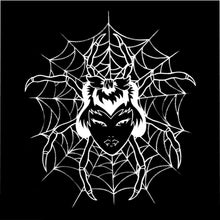 Cargar imagen en el visor de la galería, 2 Microfiber Duvet Cover Spider Black Design by Calico Jacks