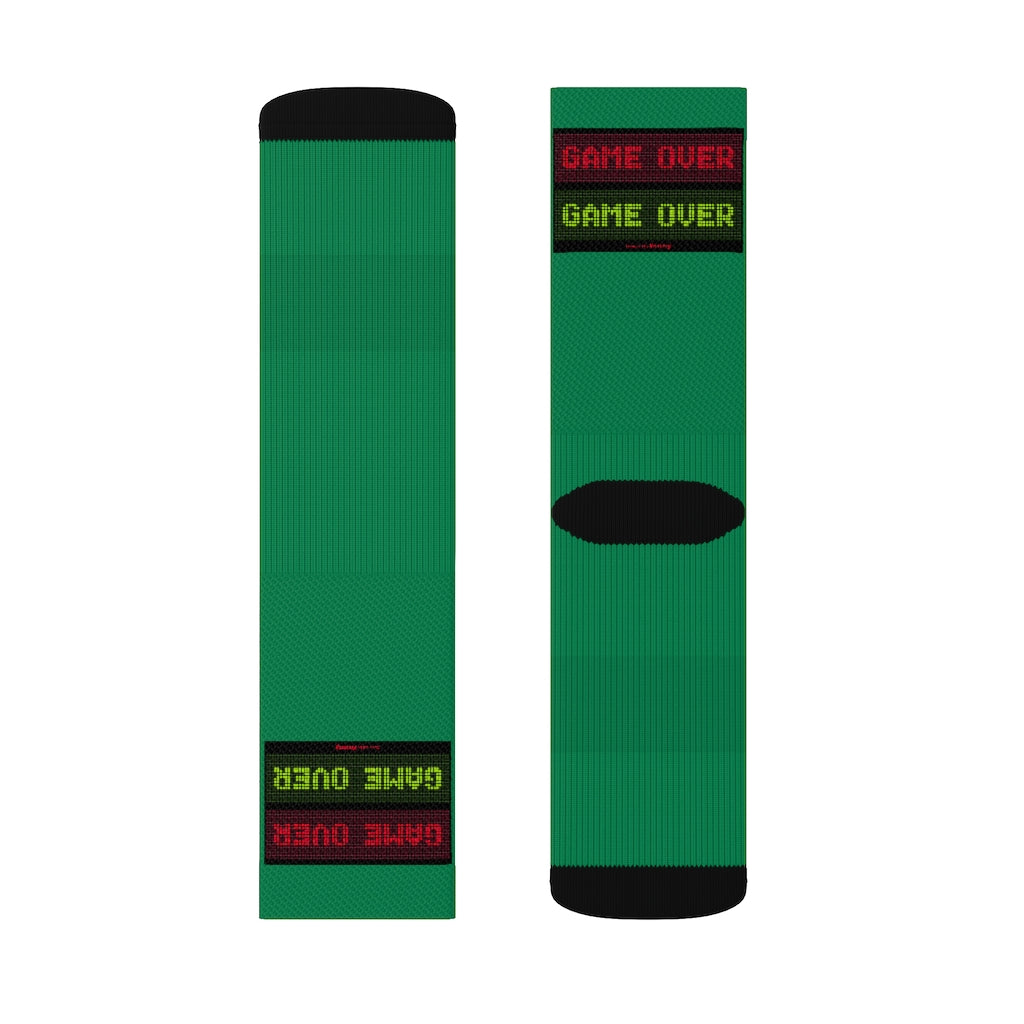 1 Game Over Green Socks by Calico Jacks