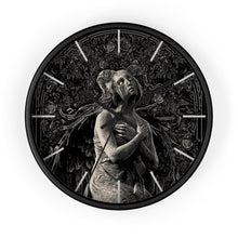Load image into Gallery viewer, 14 Wall clock Feathers design by Calico Jacks
