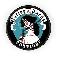 Cargar imagen en el visor de la galería, 9 Wall clock Pirate Blue design by Calico Jacks