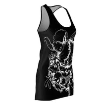Lade das Bild in den Galerie-Viewer, Women's Racerback Dress Demon Black design by Calico Jacks