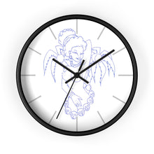 Load image into Gallery viewer, 15 Wall clock Hula Blue design by Calico Jacks
