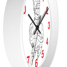 Load image into Gallery viewer, 11 Wall clock Frankie design by Calico Jacks

