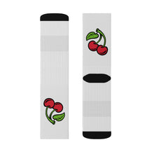 Load image into Gallery viewer, 10 Cherry Socks by Calico Jacks