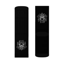 Load image into Gallery viewer, 6 White Spider Web on Socks by Calico Jacks