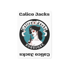 Load image into Gallery viewer, Calico Jacks Poker Cards Blue Logo