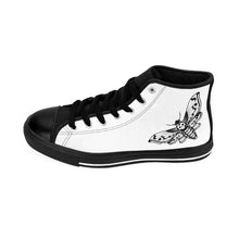 Load image into Gallery viewer, 2 Women's High-top Sneakers Death's-Head Moth by Calico Jacks