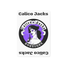Load image into Gallery viewer, Calico Jacks Poker Cards Purple Logo