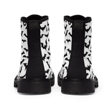 Charger l'image dans la galerie, 7 Women's Canvas Boots White Bats by Calico Jacks