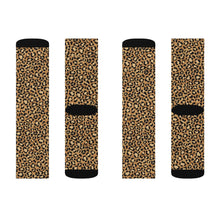 Load image into Gallery viewer, 2 Leopard Print on Socks by Calico Jacks