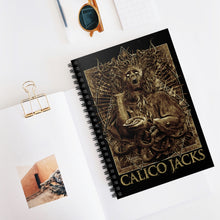 Load image into Gallery viewer, 5 Medusa Note Book Spiral Notebook Ruled Line by Calico Jacks
