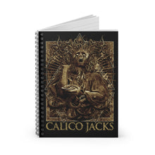 Cargar imagen en el visor de la galería, 2 Medusa Note Book Spiral Notebook Ruled Line by Calico Jacks