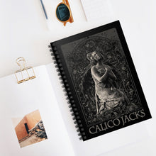 Load image into Gallery viewer, 5 Fallen Angel Note Book - Spiral Notebook - Ruled Line by Calico Jacks
