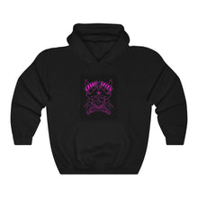 Load image into Gallery viewer, Unisex Hooded Top Purple Skull
