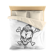 Cargar imagen en el visor de la galería, Microfiber Duvet Cover Voodoo Bones design by Calico Jacks