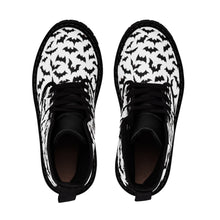 Charger l'image dans la galerie, 6 Women's Canvas Boots White Bats by Calico Jacks
