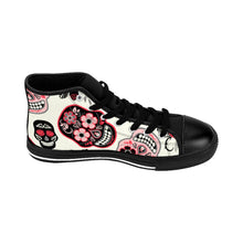 Load image into Gallery viewer, 4 Women's High-top Sneakers Sugar Skulls by Calico Jacks