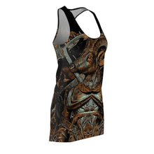 Load image into Gallery viewer, Women&#39;s Racerback Dress Minotaur design by Calico Jacks
