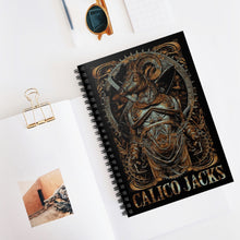 Cargar imagen en el visor de la galería, 5 Minotaur Note Book Spiral Notebook Ruled Line by Calico Jacks